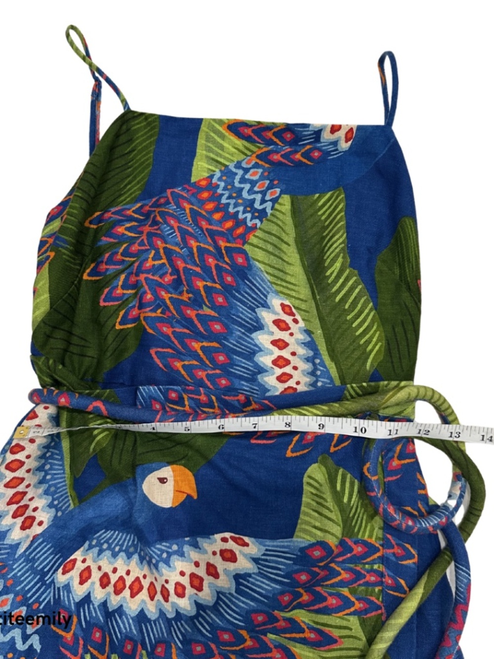 FARM Rio Mini Dress XS Bird print - Picture 8 of 8